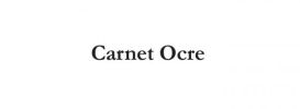 Carnet Ocre
